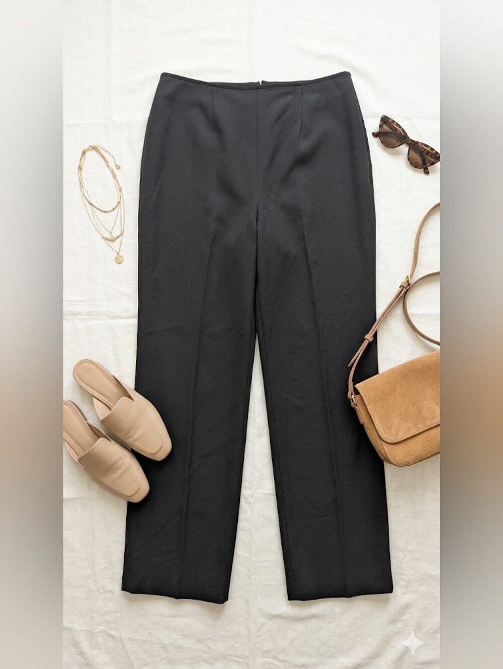 Vintage Great Garb Mid Rise Chocolate Brown Dress Pants